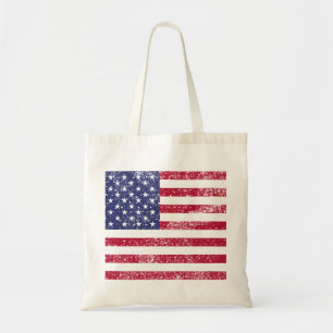 Tote Bag Drapeau américain patriotique du 4 juillet