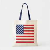 Tote Bag Drapeau américain patriotique étoiles et rayures (Devant)