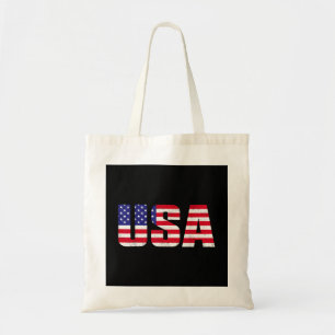 Tote Bag Drapeau Américain Patriotique Pour Hommes Femmes E