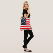 Tote Bag Drapeau américain personnalisé (Sur le modèle)