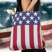 Tote Bag Drapeau américain Stars and Stripes