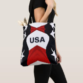 Tote Bag Drapeau américain USA (De près)