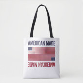 Tote Bag Drapeau American Made, États-Unis (Devant)
