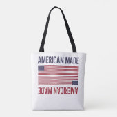 Tote Bag Drapeau American Made, États-Unis (Dos)