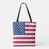 Tote Bag Drapeau Amérique (Dos)