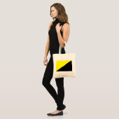 Tote Bag Drapeau anarcho-capitaliste (Devant (modèle))