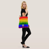 Tote Bag Drapeau arc-en-ciel de la Fierté LGBTQIA+ (Sur le modèle)