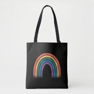Tote Bag Drapeau arc-en-ciel LGBTQ Fierté gay LGBTQ Sensibi
