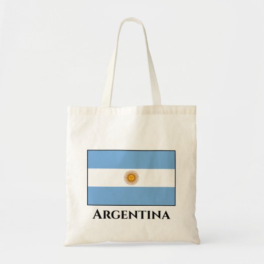 Tote Bag Drapeau argentin (Devant)