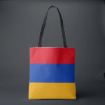 Tote Bag Drapeau Arménie<br><div class="desc">Drapeau Arménie</div>