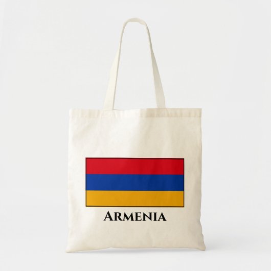 Tote Bag Drapeau arménien (Devant)