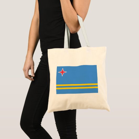 Tote Bag Drapeau Aruba (Devant (produit))