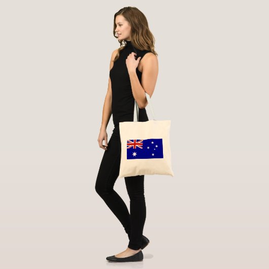 Tote Bag Drapeau australien (Devant (modèle))