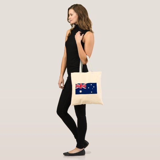Tote Bag Drapeau australien (Devant (modèle))