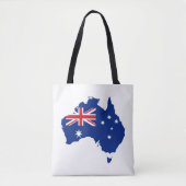 Tote Bag Drapeau australien (Devant)