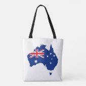 Tote Bag Drapeau australien (Dos)