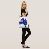 Tote Bag Drapeau australien (Sur le modèle)
