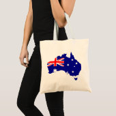 Tote Bag drapeau australien (Devant (produit))