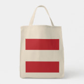 Tote Bag Drapeau autrichien (Dos)