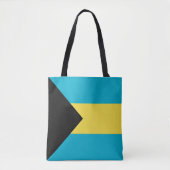 Tote Bag Drapeau bahaméen (Devant)