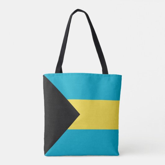 Tote Bag Drapeau bahaméen (Dos)