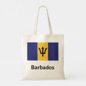 Tote Bag Drapeau Barbade (Dos)