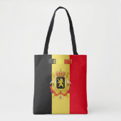 Tote Bag Drapeau belge (Devant)