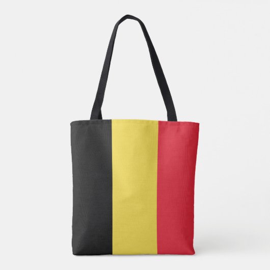 Tote Bag Drapeau belge (Dos)