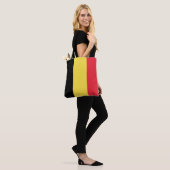 Tote Bag Drapeau belge (Sur le modèle)