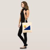 Tote Bag Drapeau Bonaire (Devant (modèle))