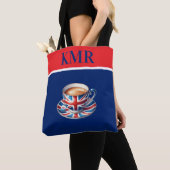 Tote Bag Drapeau britannique sur l'anglais Teacup (De près)
