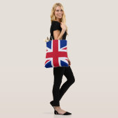 Tote Bag Drapeau britannique Union Jack (Sur le modèle)