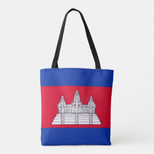 Tote Bag Drapeau cambodgien, Drapeau du Cambodge