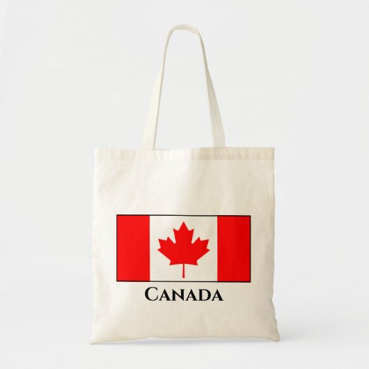 Tote Bag Drapeau canadien (Devant)