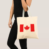 Tote Bag Drapeau canadien (Devant (produit))