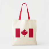 Tote Bag Drapeau canadien (Devant)