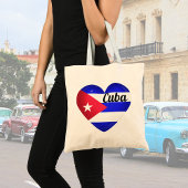 Tote Bag Drapeau cardiaque cubain