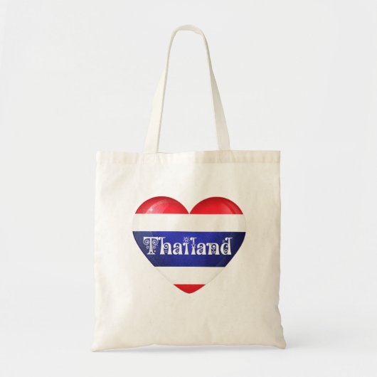 Tote Bag Drapeau cardiaque en Thaïlande (Devant)