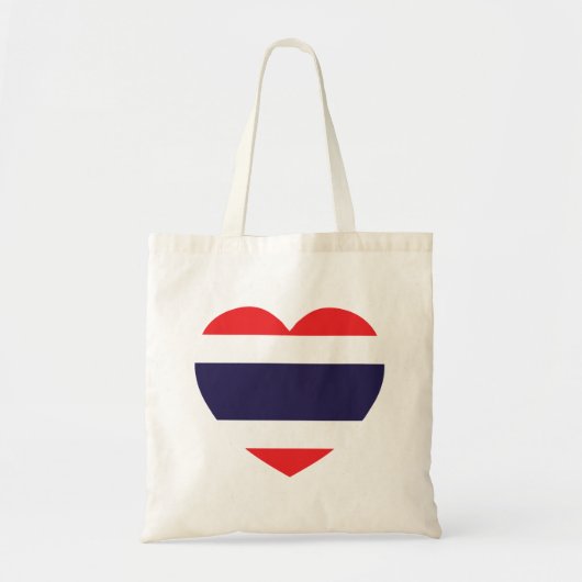 Tote Bag Drapeau cardiaque en Thaïlande (Devant)