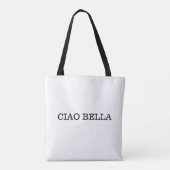 Tote Bag Drapeau CIAO BELLA Italie (Dos)