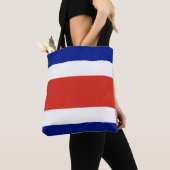 Tote Bag Drapeau civil du Costa Rica (De près)