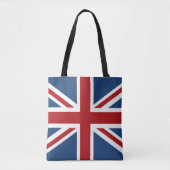 Tote Bag Drapeau classique d'Union Jack R-U (Devant)