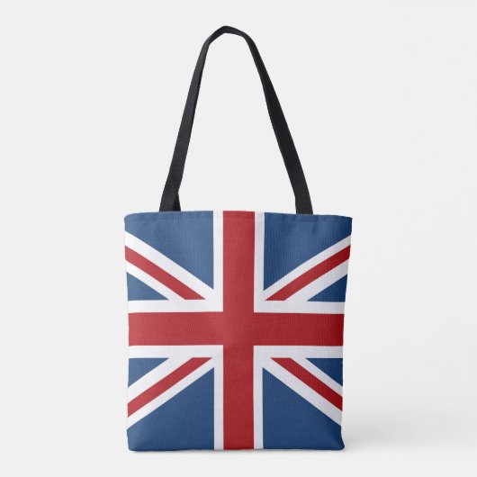 Tote Bag Drapeau classique d'Union Jack R-U (Dos)