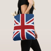 Tote Bag Drapeau classique d'Union Jack R-U (De près)