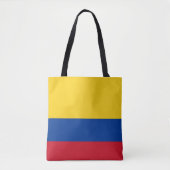 Tote Bag Drapeau Colombie (Devant)