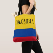 Tote Bag Drapeau Colombie - Bandera De Colombia (De près)