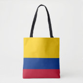 Tote Bag drapeau colombien (Devant)