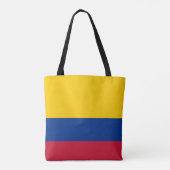 Tote Bag drapeau colombien (Dos)