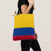 Tote Bag drapeau colombien (De près)