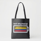 Tote Bag Drapeau colombien à 100 % (Devant)